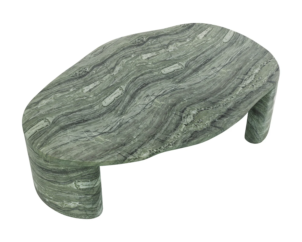 Savinah Coffee Table - Marble Look - Image 8
