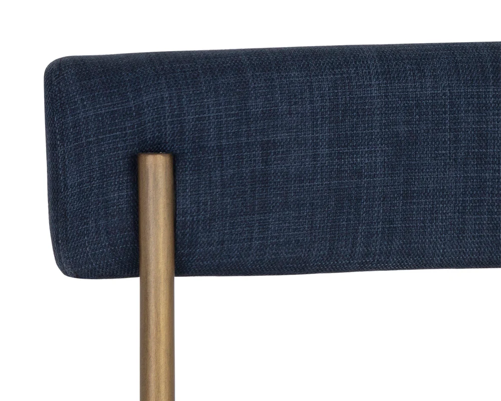 Seneca Counter Stool - Antique Brass - Image 15