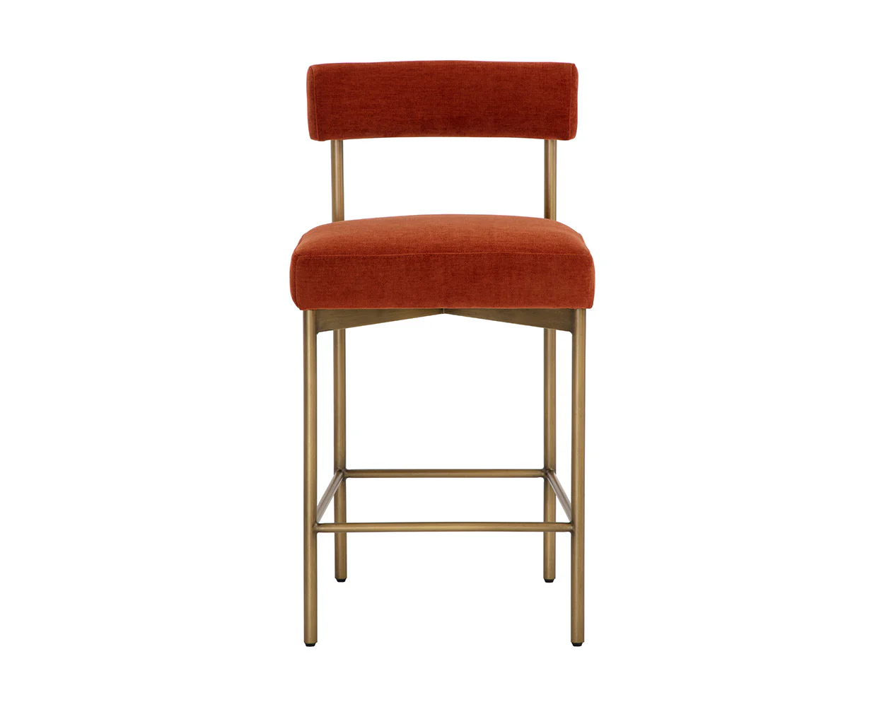 Seneca Counter Stool - Antique Brass - Image 18