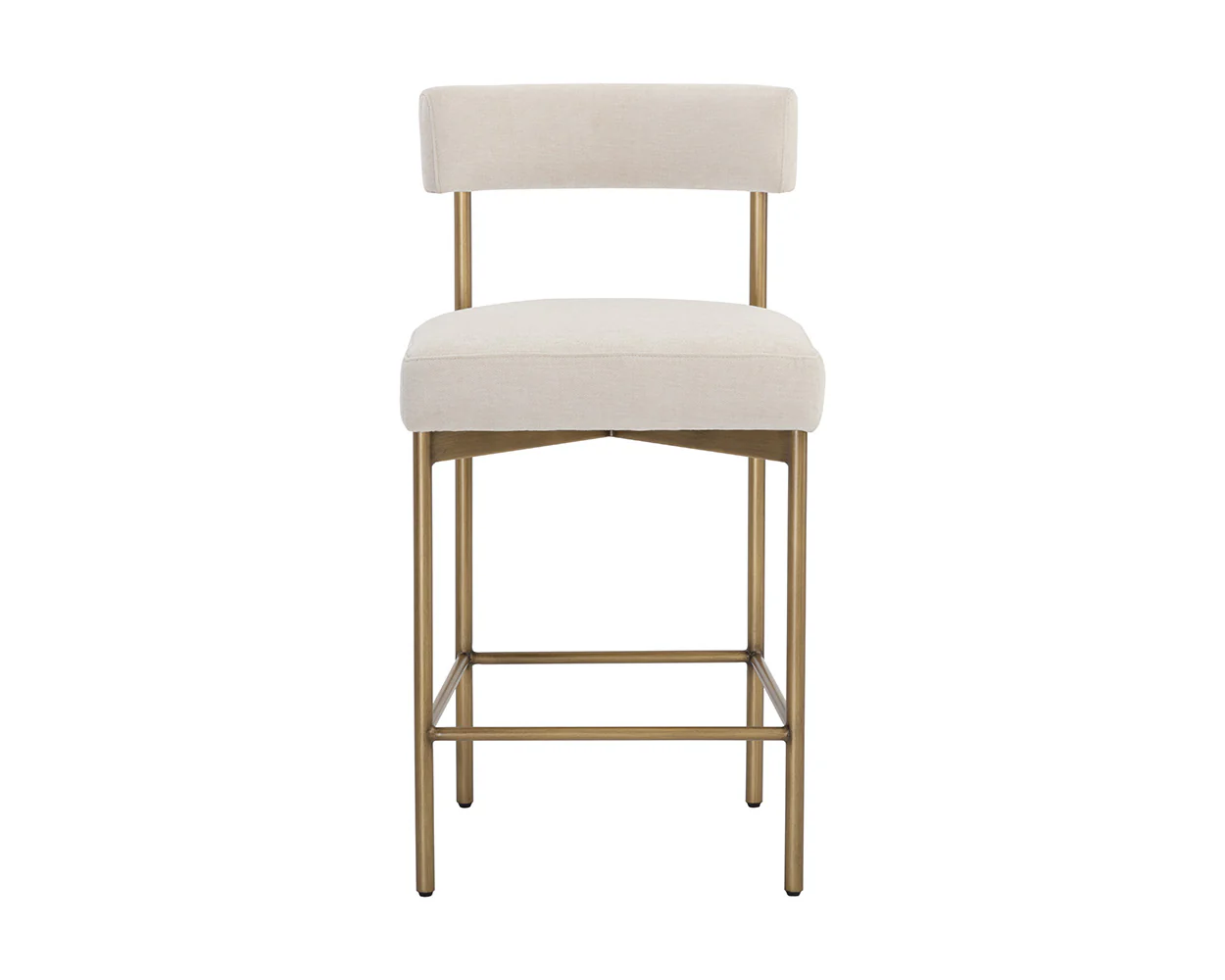 Seneca Counter Stool - Antique Brass - Image 27