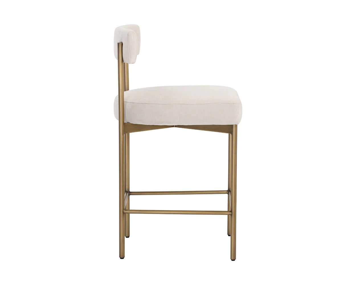 Seneca Counter Stool - Antique Brass - Image 28