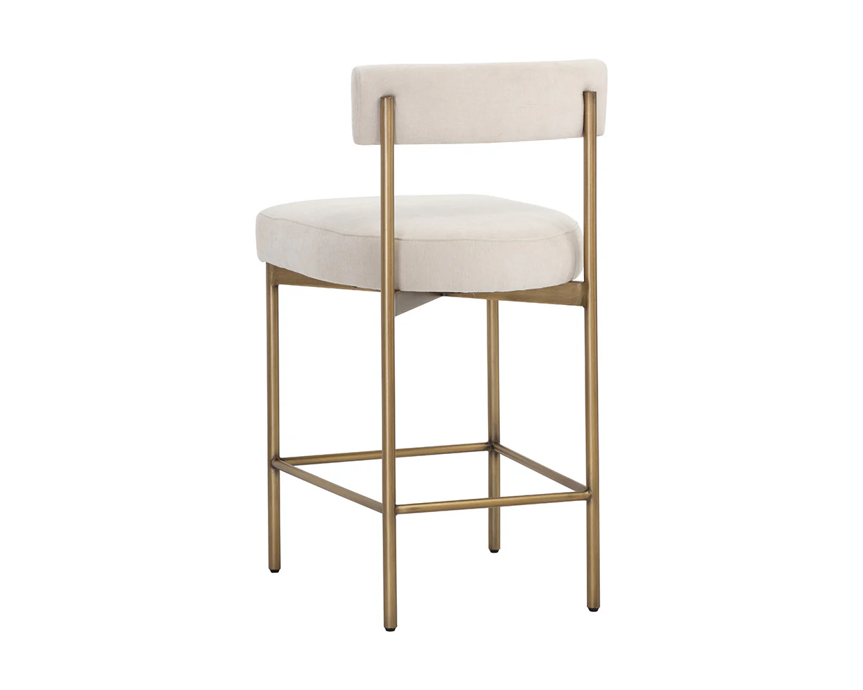 Seneca Counter Stool - Antique Brass - Image 29