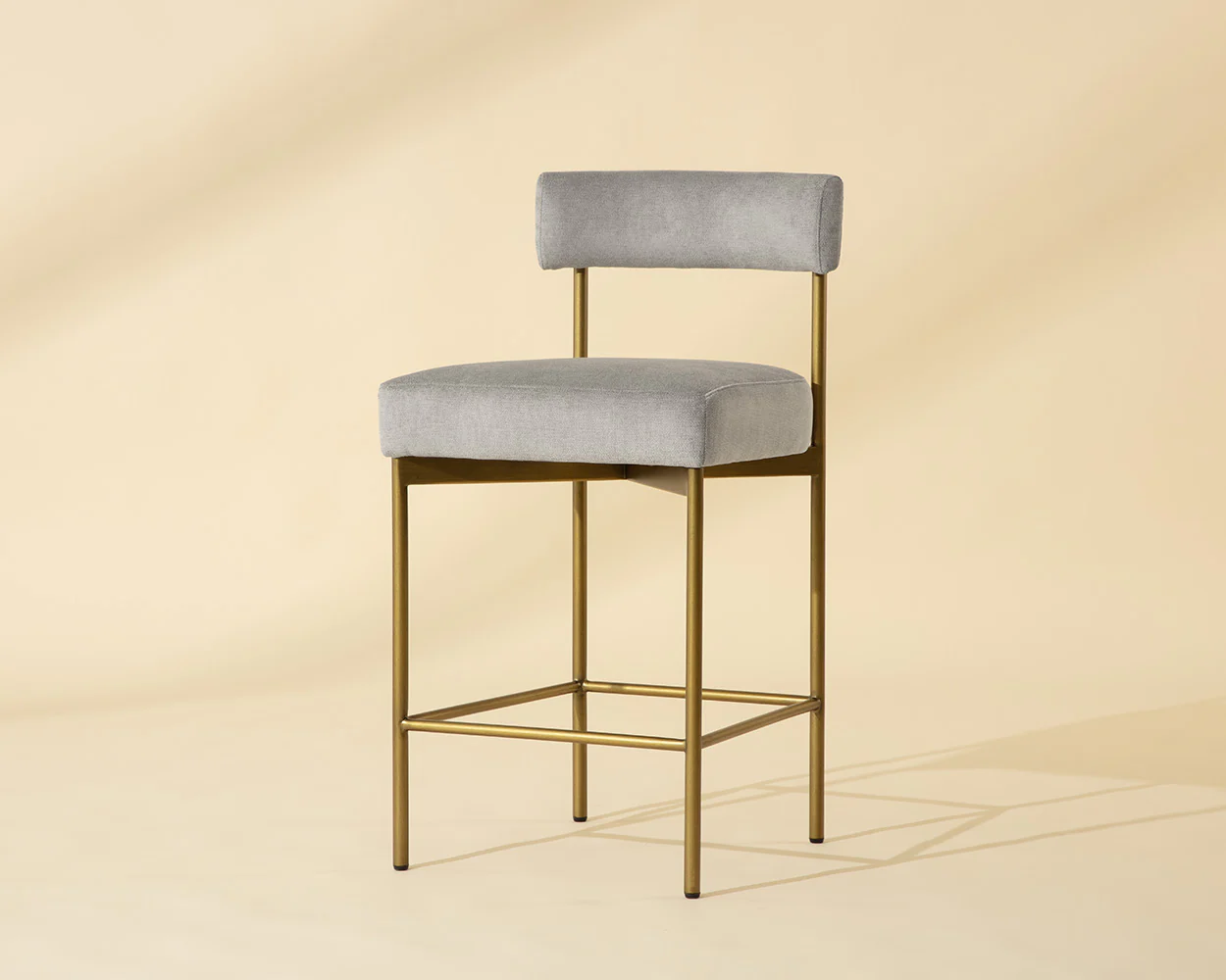 Seneca Counter Stool - Antique Brass - Image 33