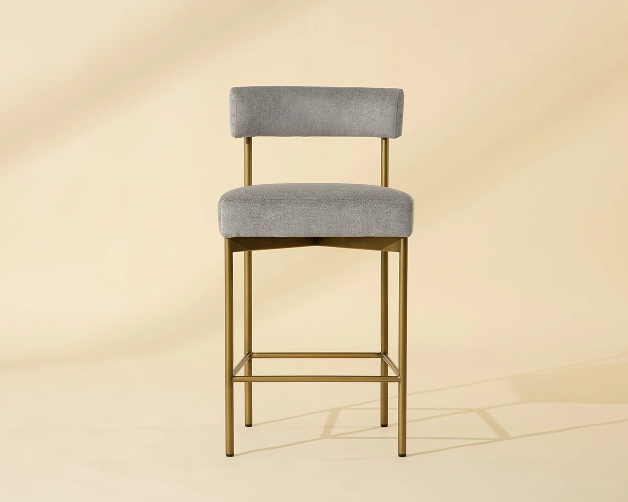 Seneca Counter Stool - Antique Brass - Image 34