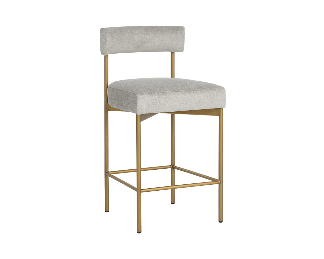 Seneca Counter Stool - Antique Brass - Image 36