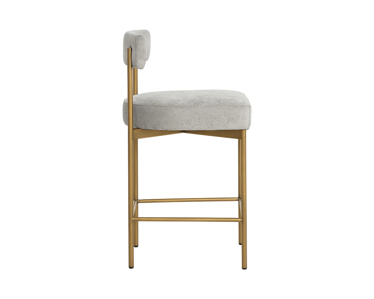 Seneca Counter Stool - Antique Brass - Image 38