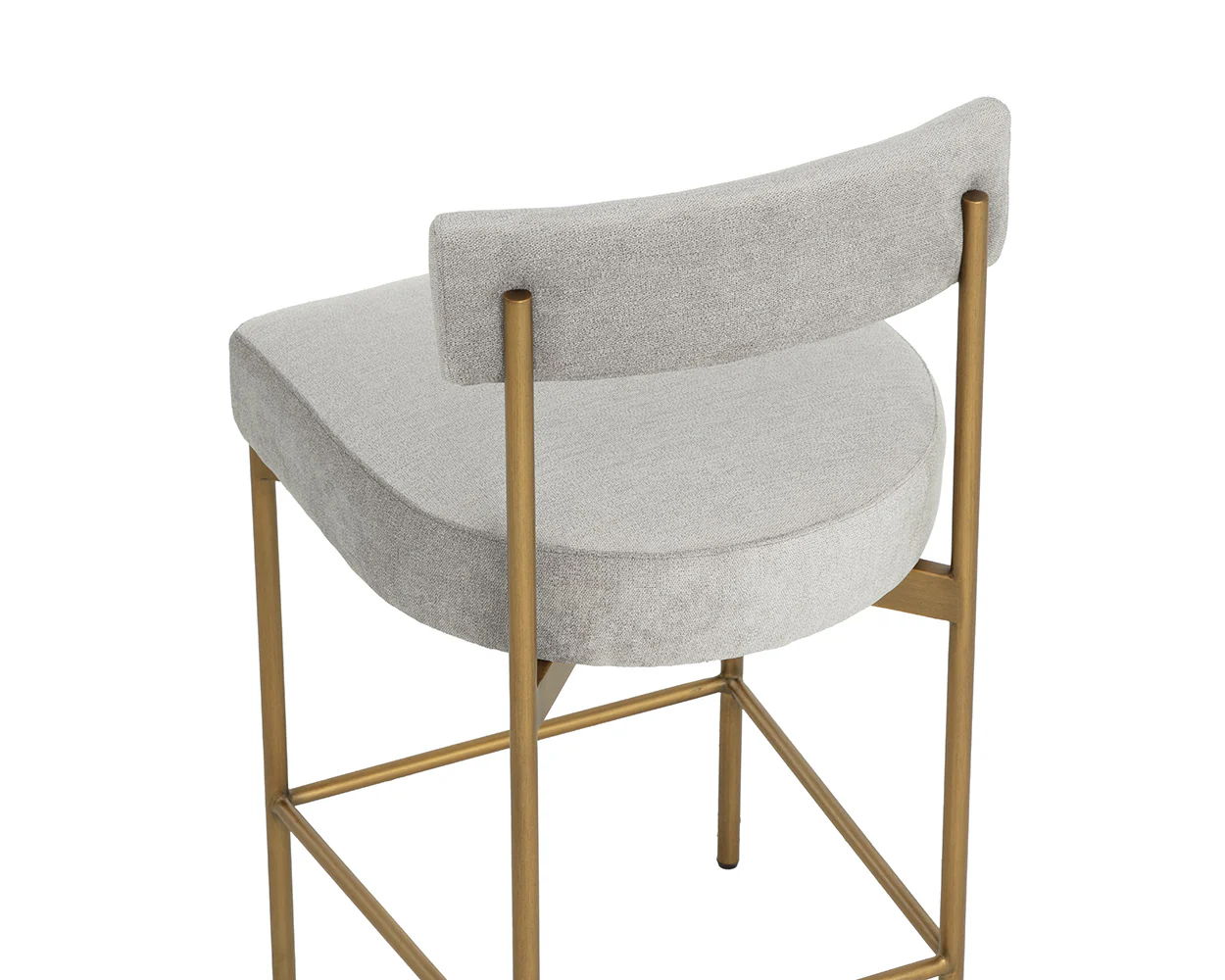 Seneca Counter Stool - Antique Brass - Image 40