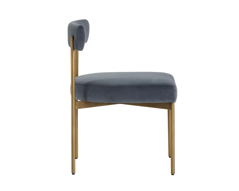 Seneca Dining Chair - Antique Brass - Image 18