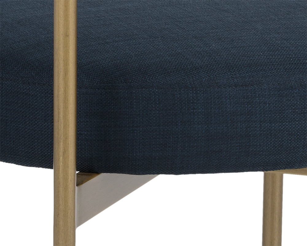 Seneca Dining Chair - Antique Brass - Image 21