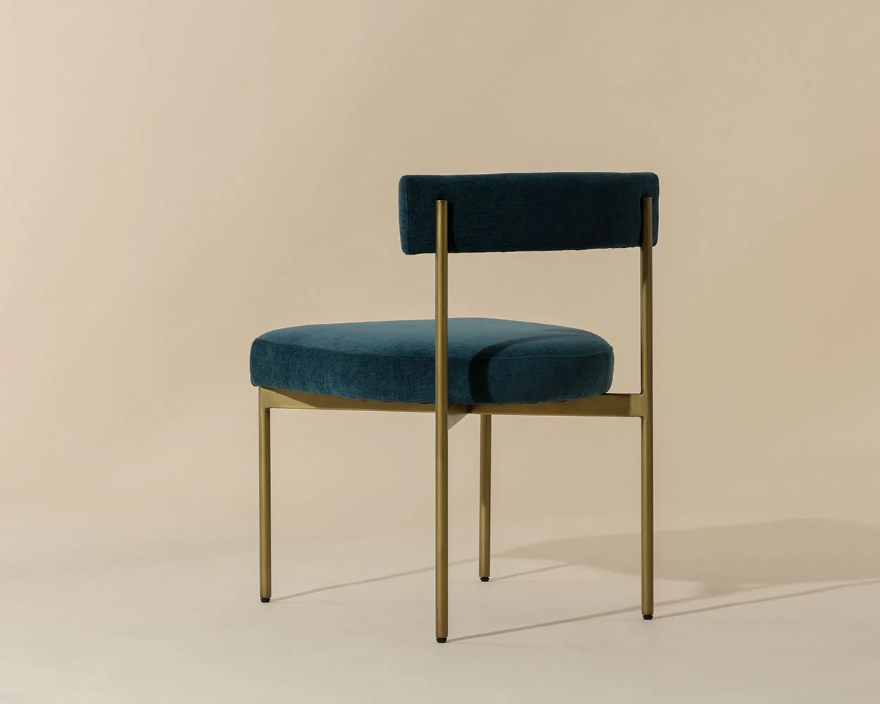Seneca Dining Chair - Antique Brass - Image 3