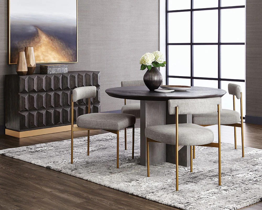 Seneca Dining Chair - Antique Brass - Image 33