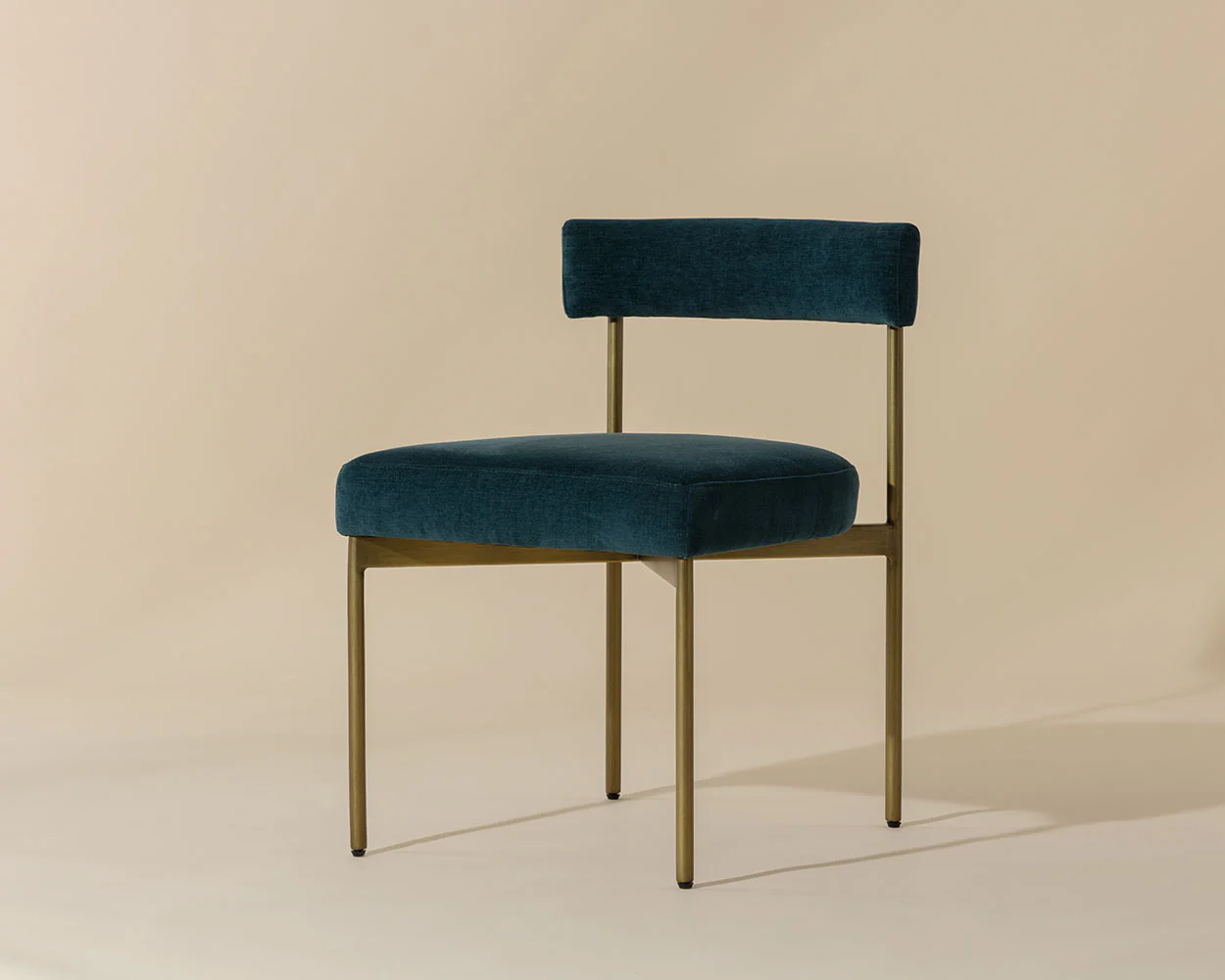 Seneca Dining Chair - Antique Brass - Image 6