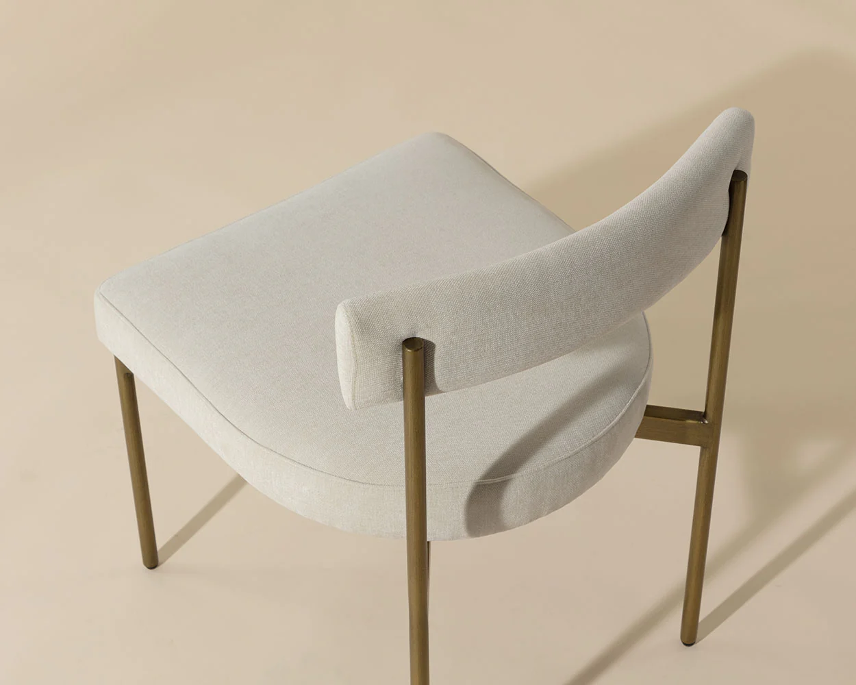 Seneca Dining Chair - Antique Brass - Image 8
