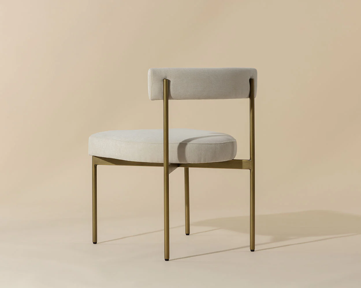 Seneca Dining Chair - Antique Brass - Image 9