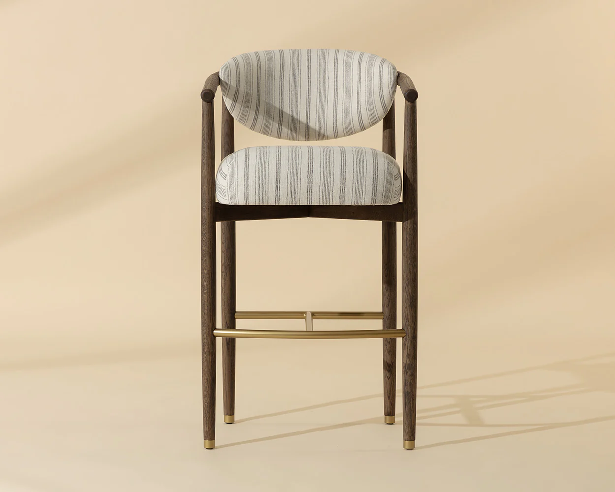 Sigrid Barstool - Antique Brown - Image 2