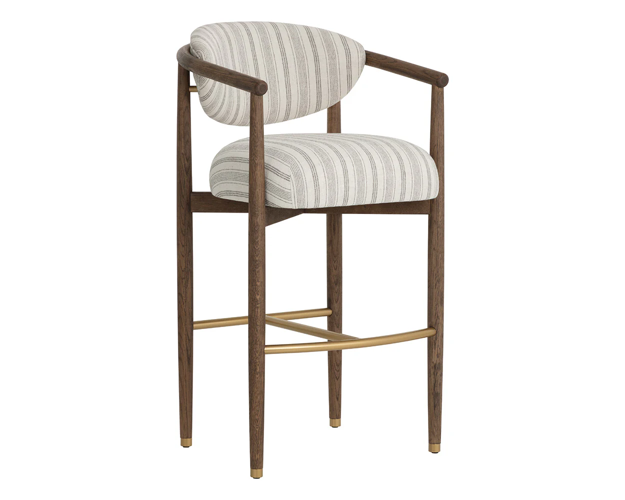 Sigrid Barstool - Antique Brown - Image 4