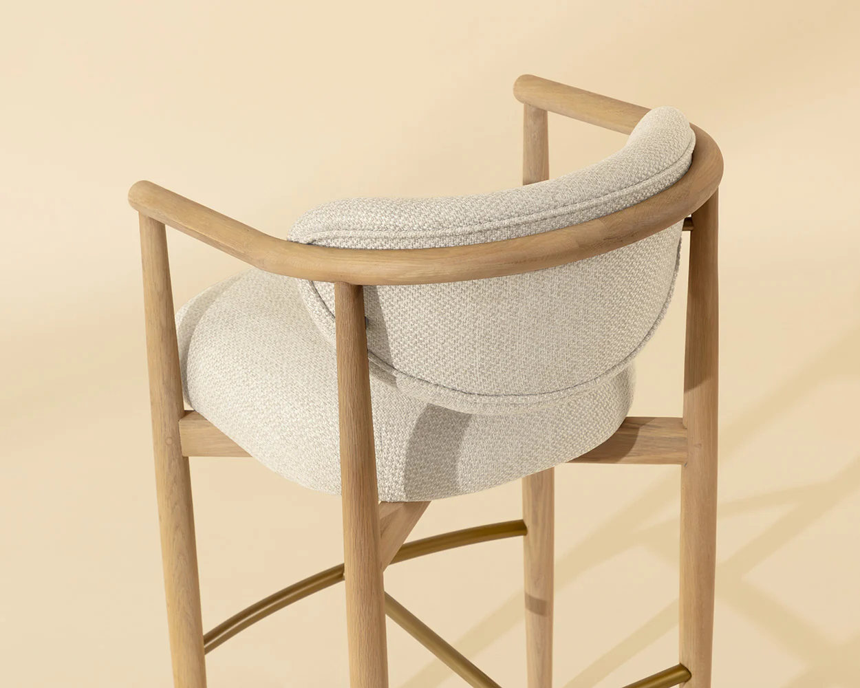 Sigrid Barstool - Light Oak - Image 3