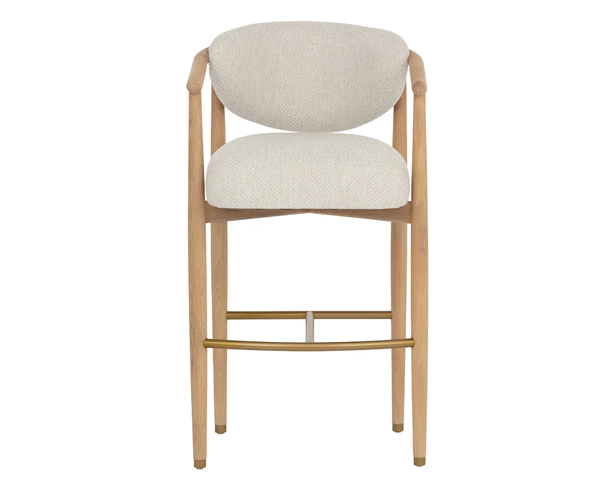Sigrid Barstool - Light Oak - Image 5