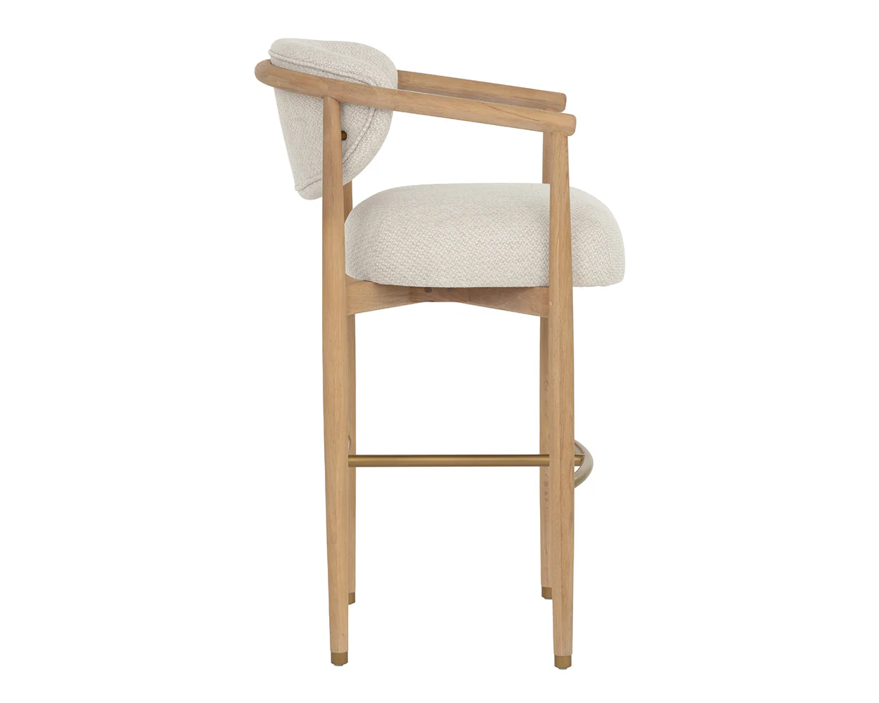 Sigrid Barstool - Light Oak - Image 6