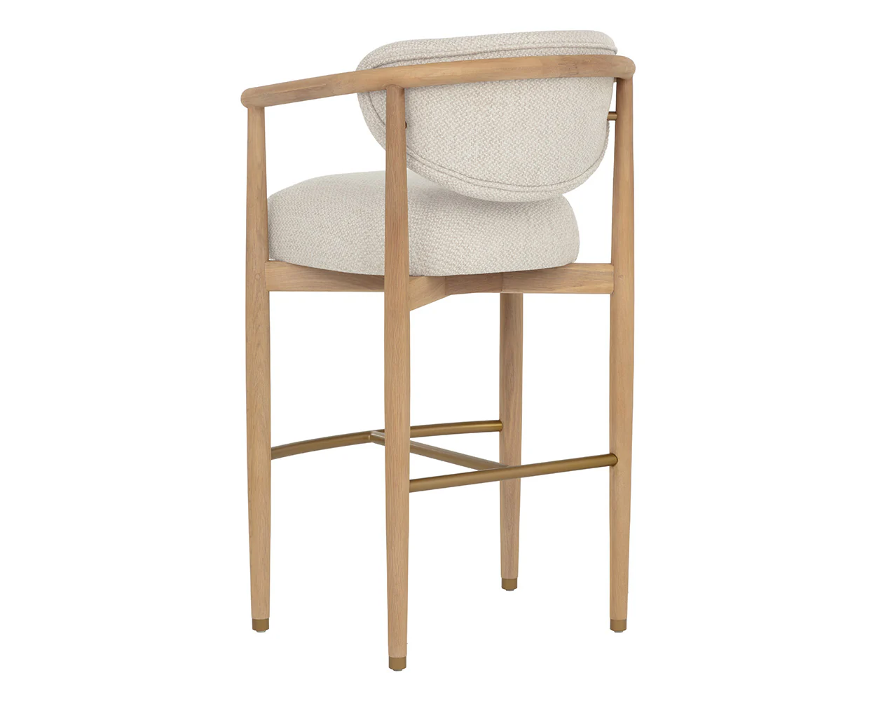 Sigrid Barstool - Light Oak - Image 7