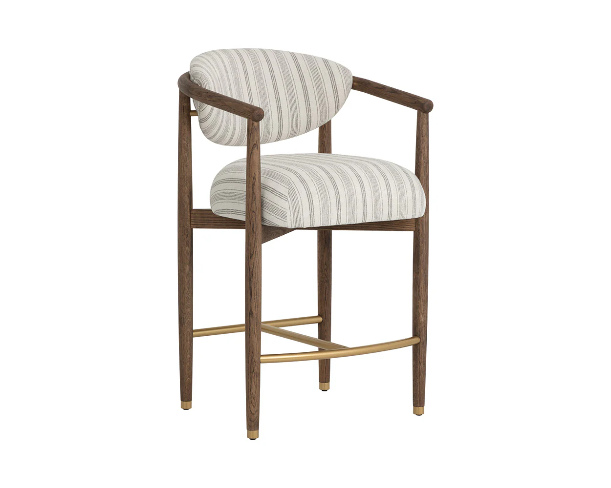 Sigrid Counter Stool - Antique Brown - Image 4