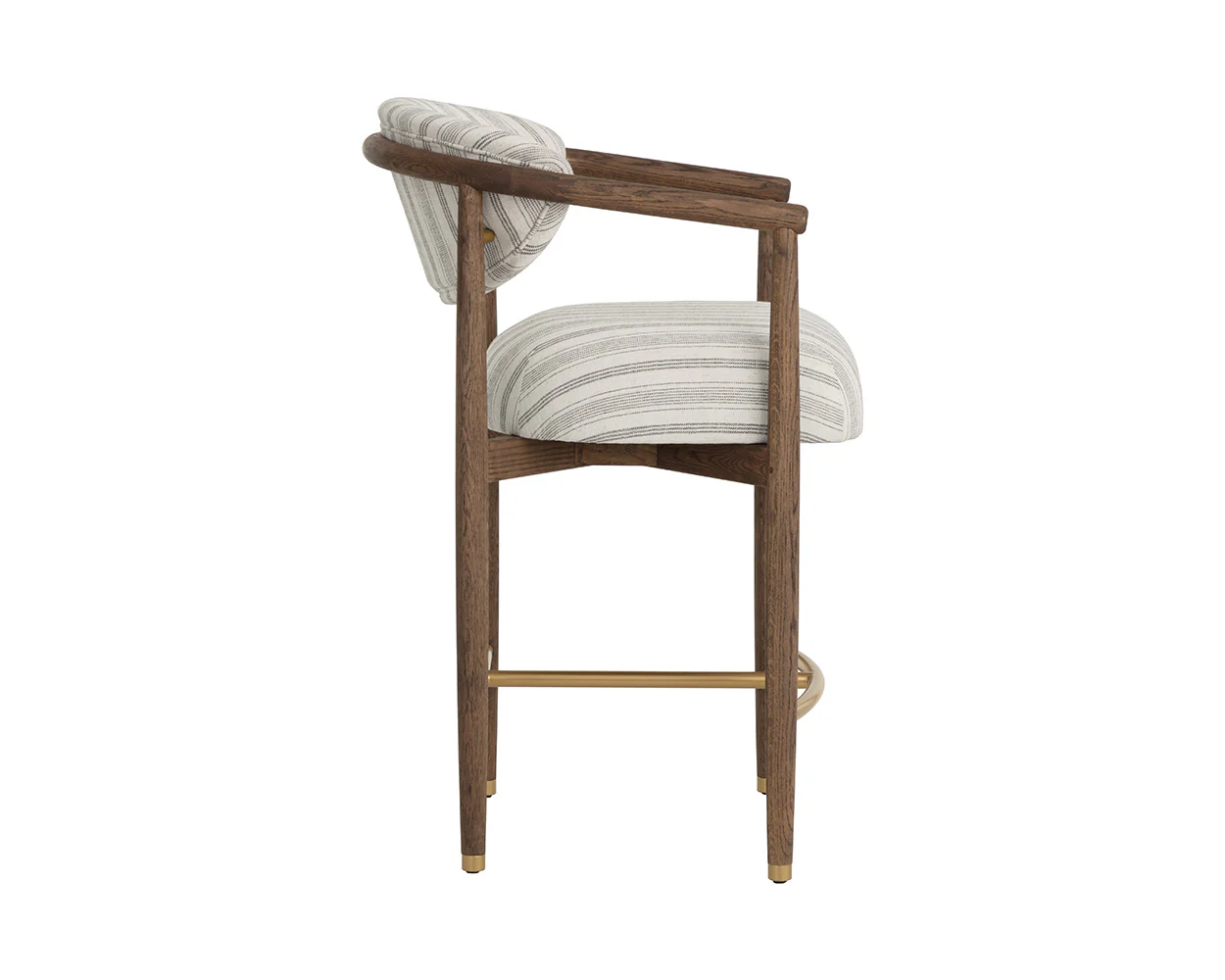 Sigrid Counter Stool - Antique Brown - Image 6