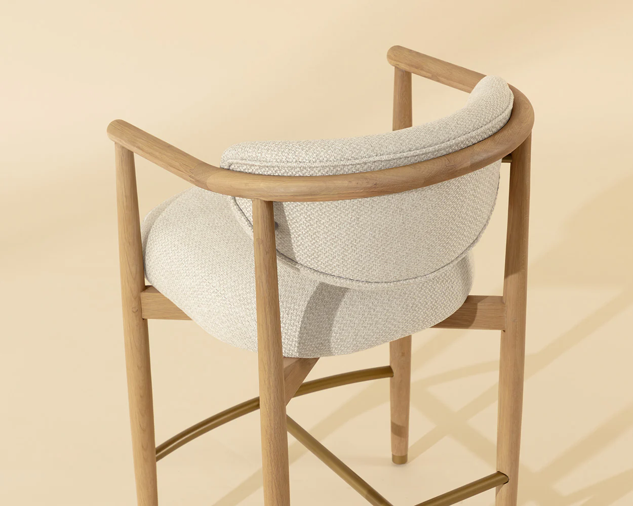 Sigrid Counter Stool - Light Oak - Image 4