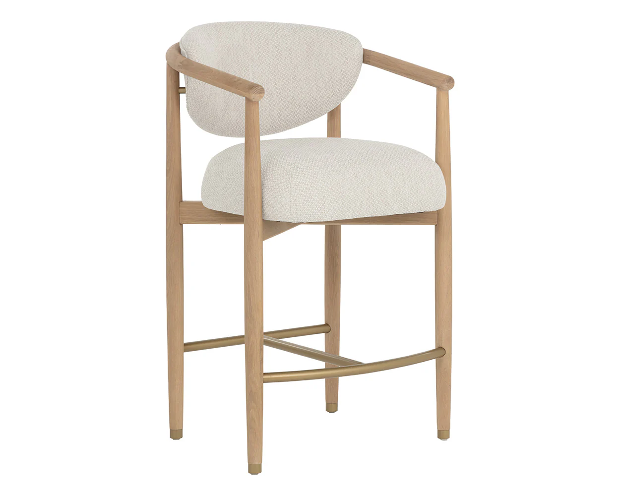 Sigrid Counter Stool - Light Oak - Image 5
