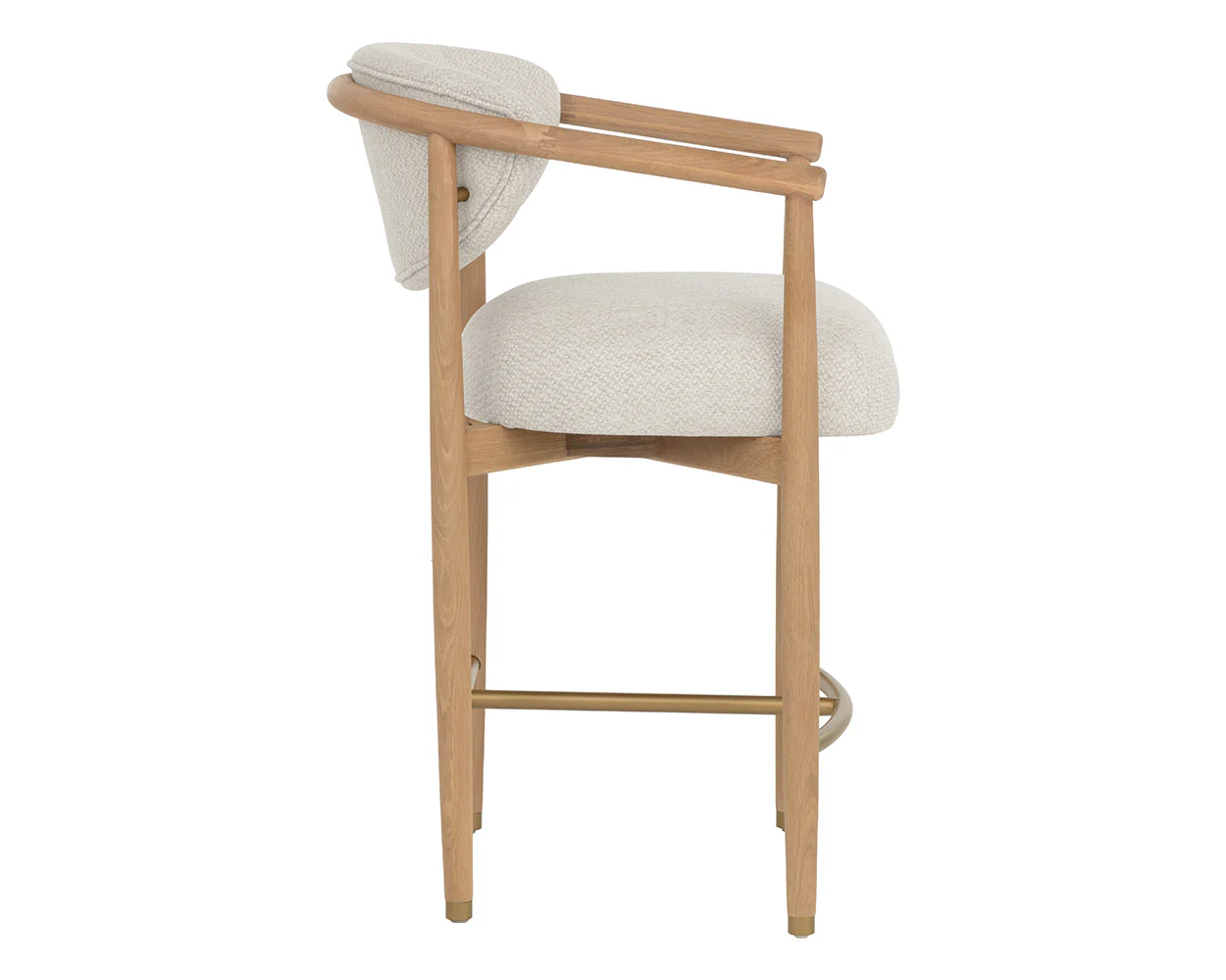 Sigrid Counter Stool - Light Oak - Image 7