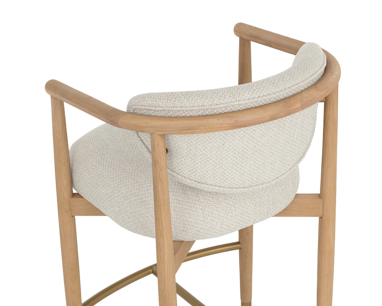 Sigrid Counter Stool - Light Oak - Image 9