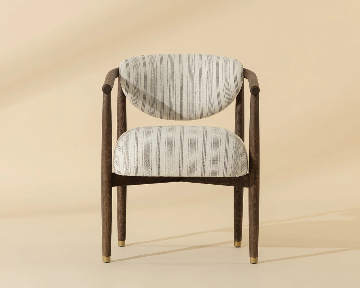 Sigrid Dining Armchair - Antique Brown - Image 2