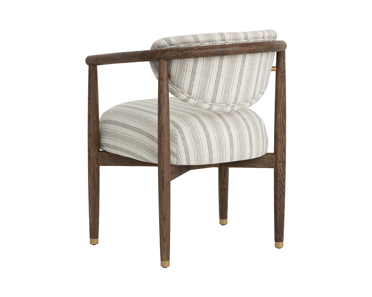 Sigrid Dining Armchair - Antique Brown - Image 7