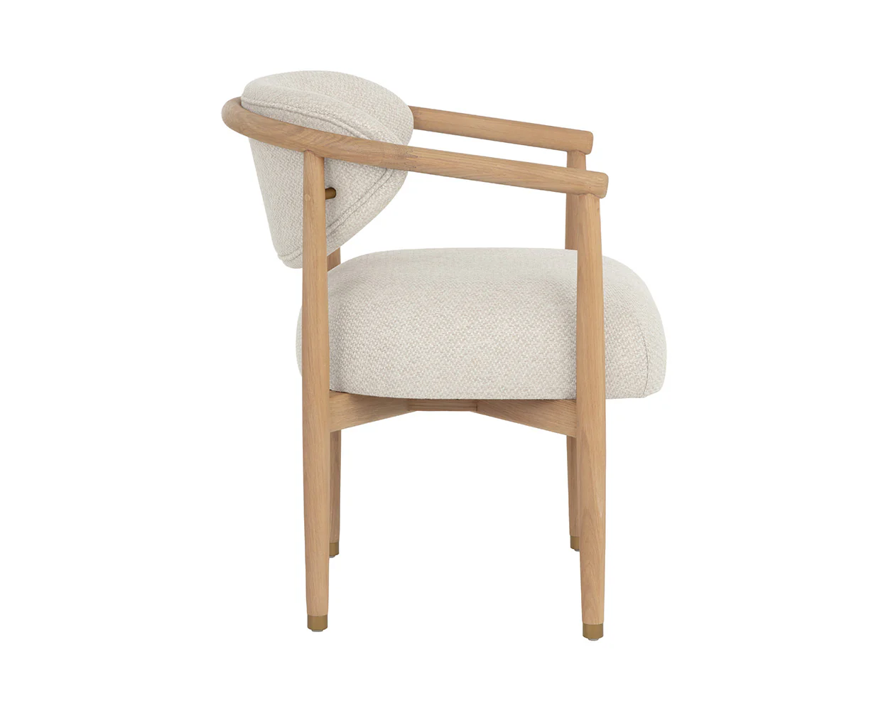 Sigrid Dining Armchair - Light Oak - Image 6