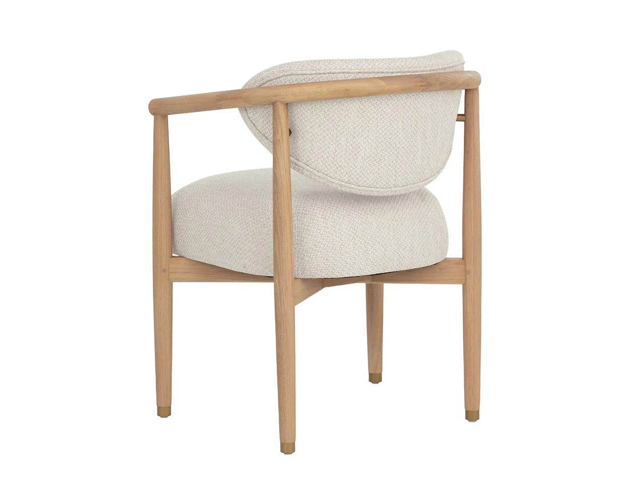 Sigrid Dining Armchair - Light Oak - Image 7