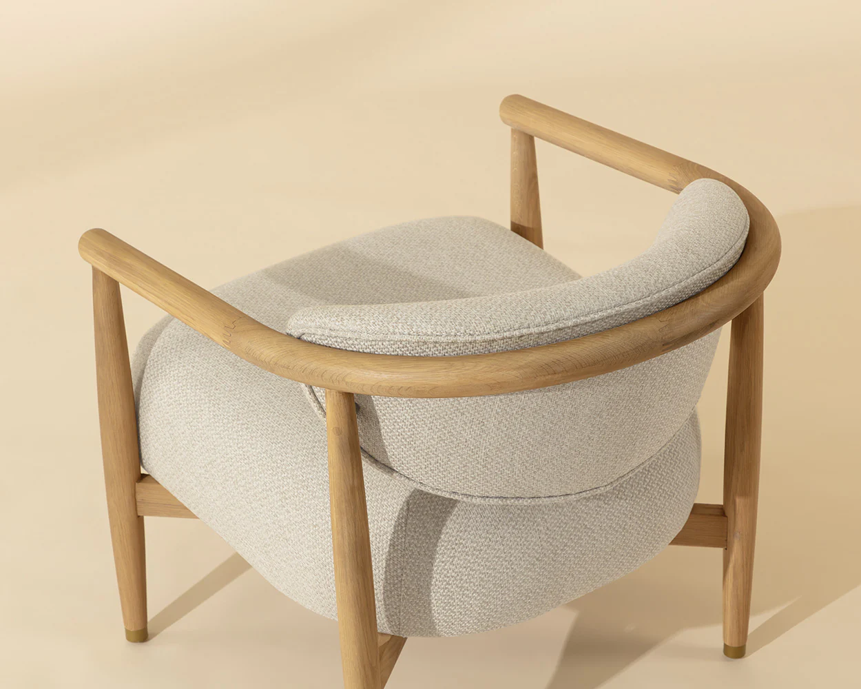 Sigrid Lounge Chair - Light Oak - Image 3