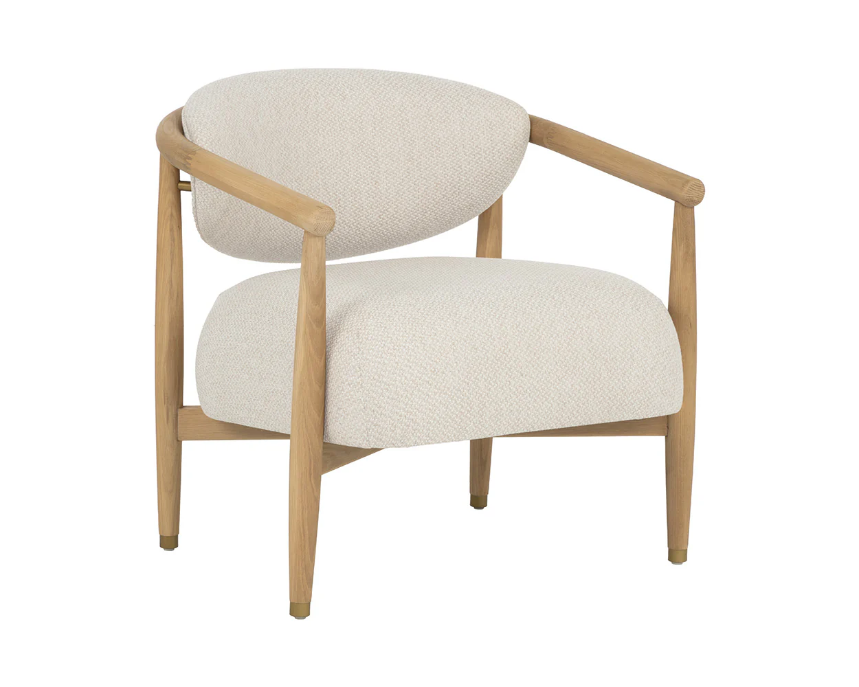 Sigrid Lounge Chair - Light Oak - Image 4
