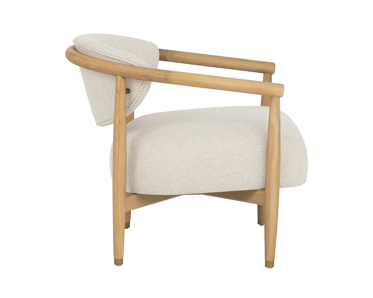 Sigrid Lounge Chair - Light Oak - Image 6