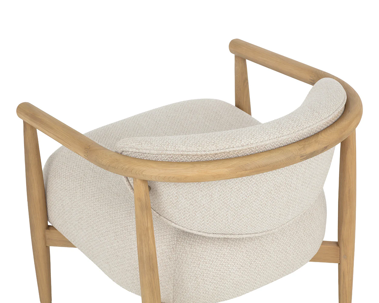 Sigrid Lounge Chair - Light Oak - Image 8