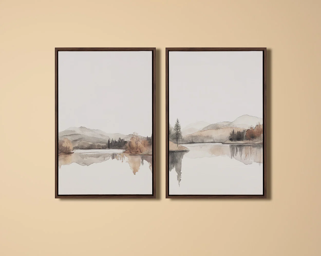 Silent Lake I - 20' X 30' - Brown Floater Frame - Image 2