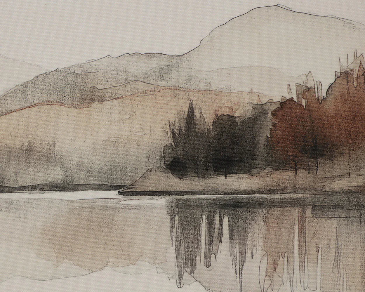 Silent Lake I - 20' X 30' - Brown Floater Frame - Image 7