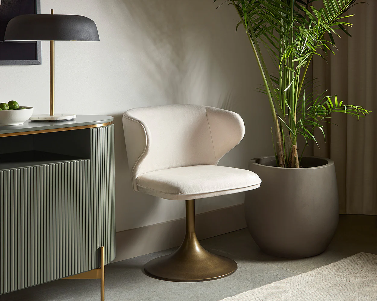 Simone Swivel Dining Chair - Image 2