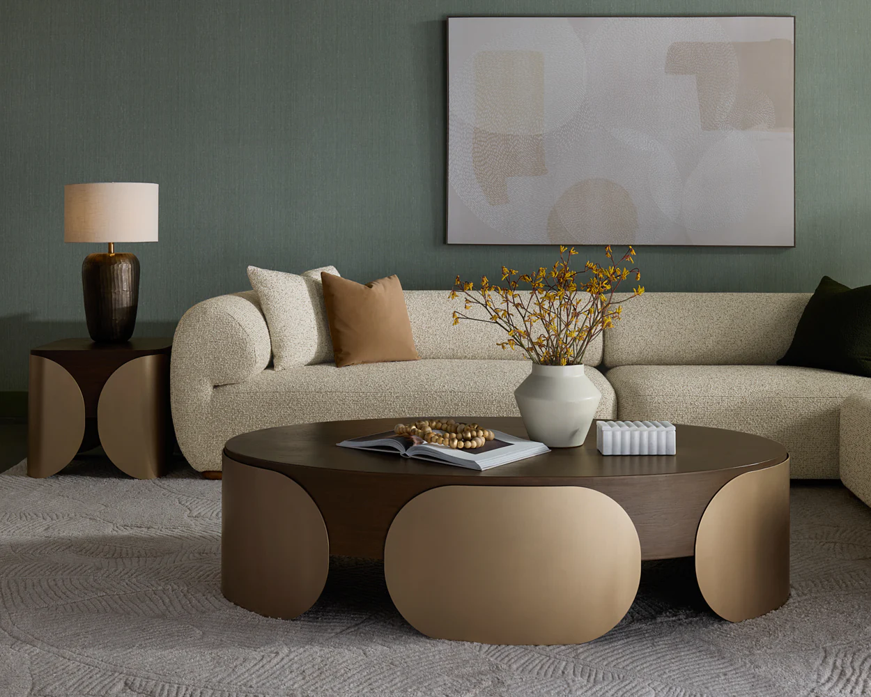 Smooth Operator - 72" X 48" - Light Brown Floater Frame - Image 3