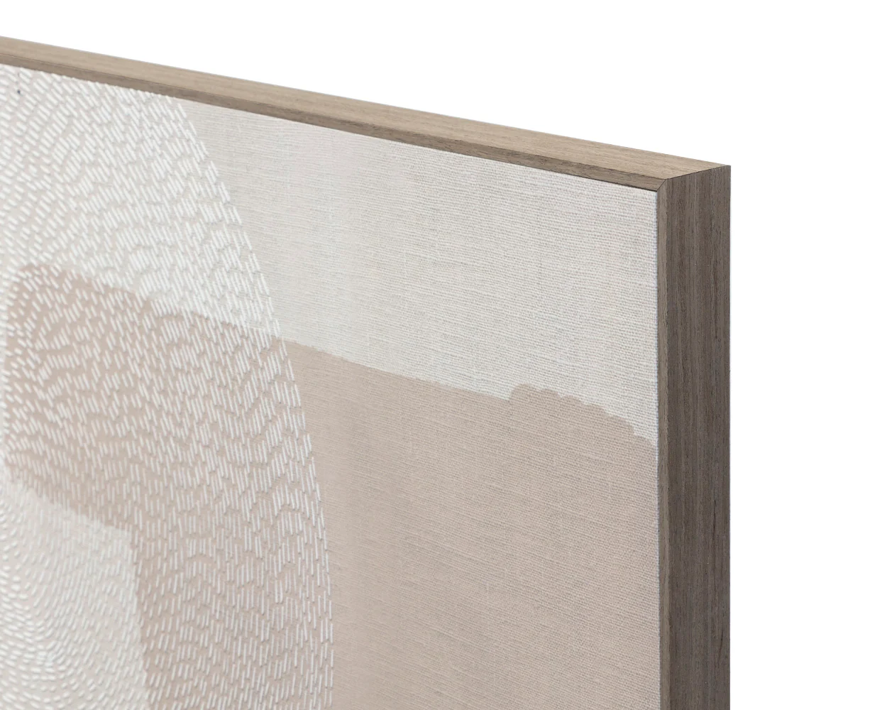 Smooth Operator - 72" X 48" - Light Brown Floater Frame - Image 6