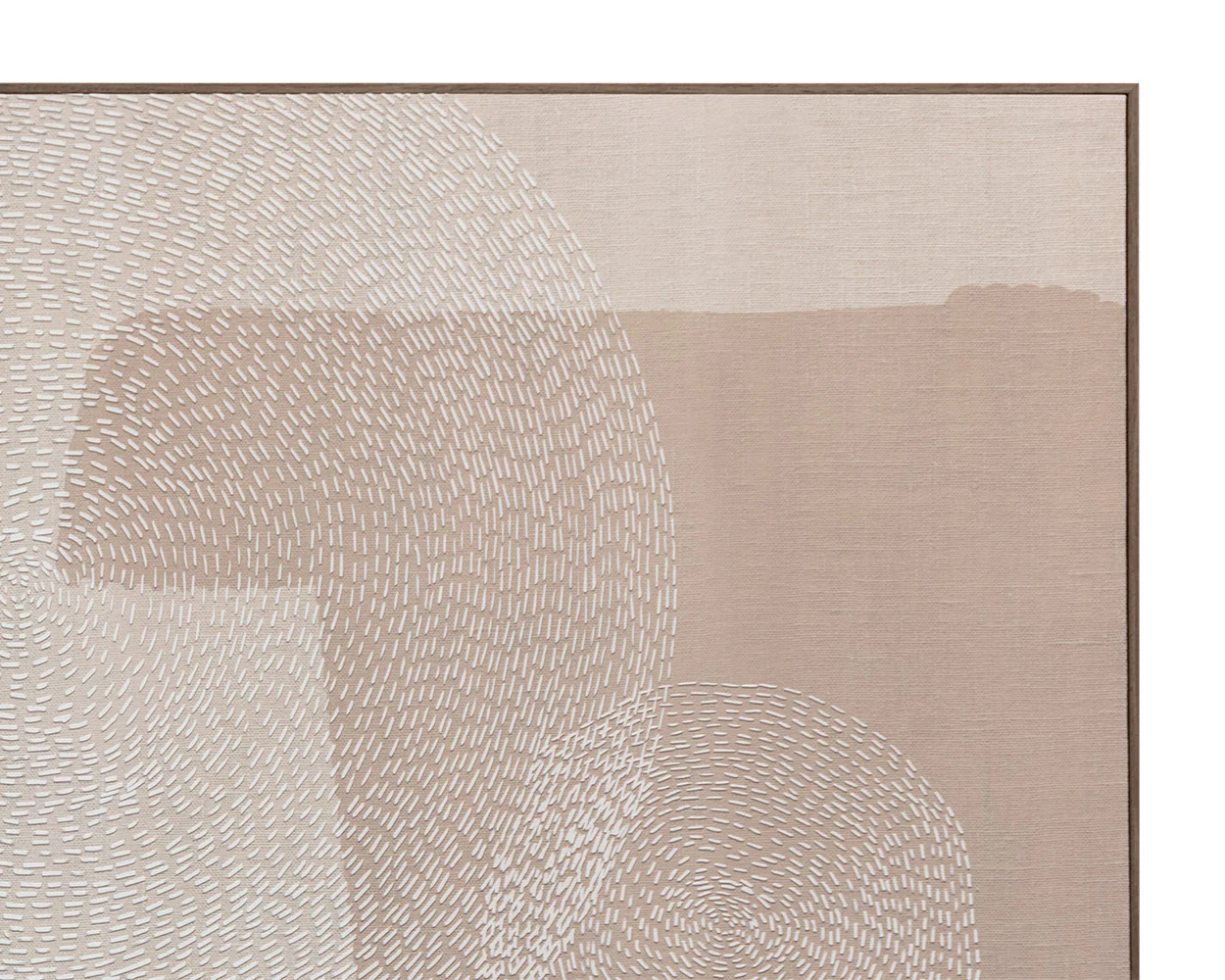 Smooth Operator - 72" X 48" - Light Brown Floater Frame - Image 8
