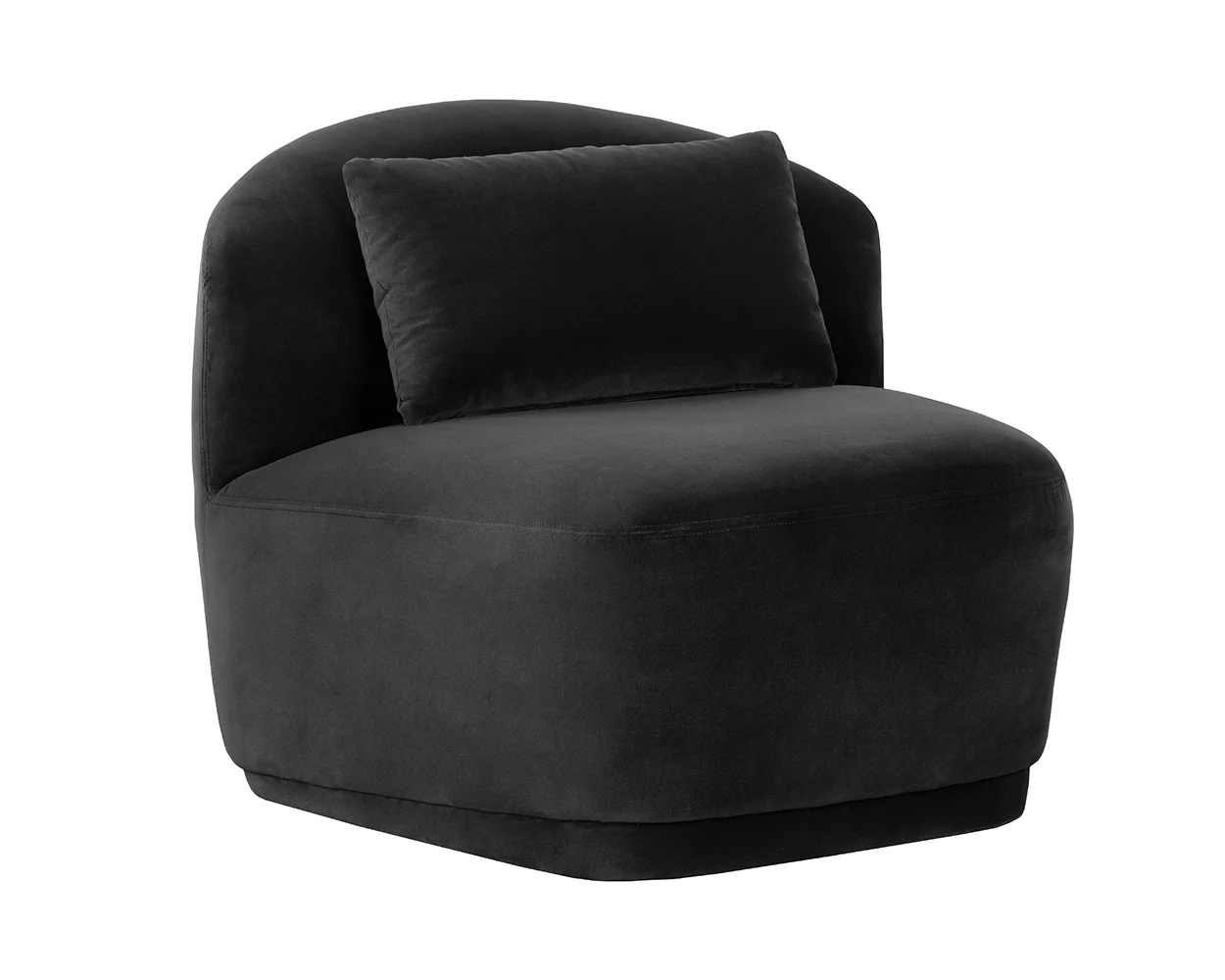 Soraya Swivel Armless Chair - Image 10