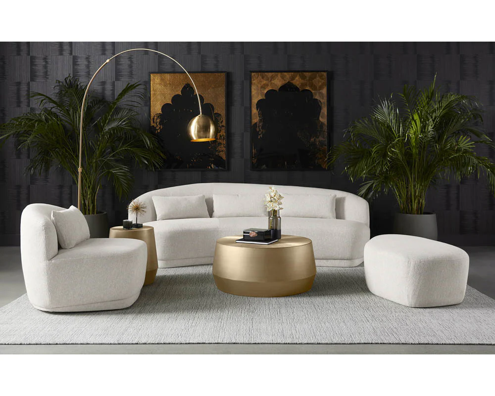 Soraya Swivel Armless Chair - Image 3