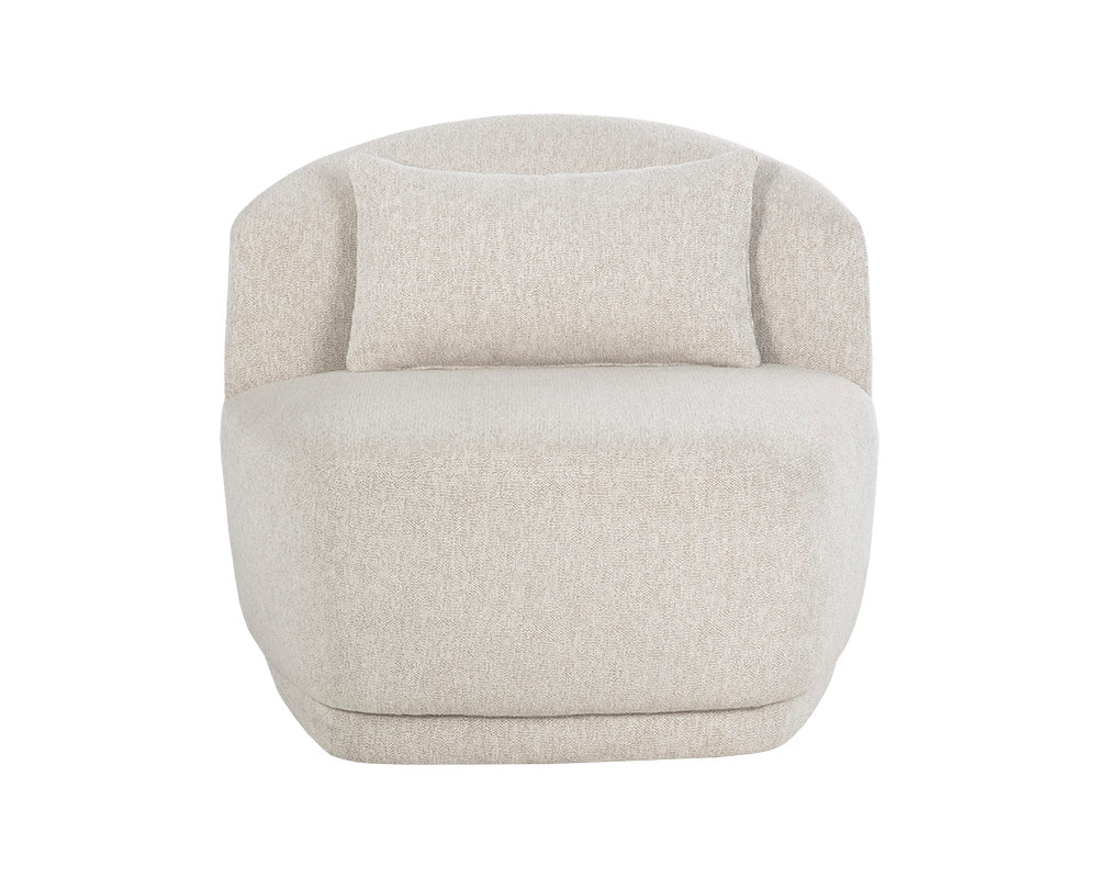 Soraya Swivel Armless Chair - Image 4