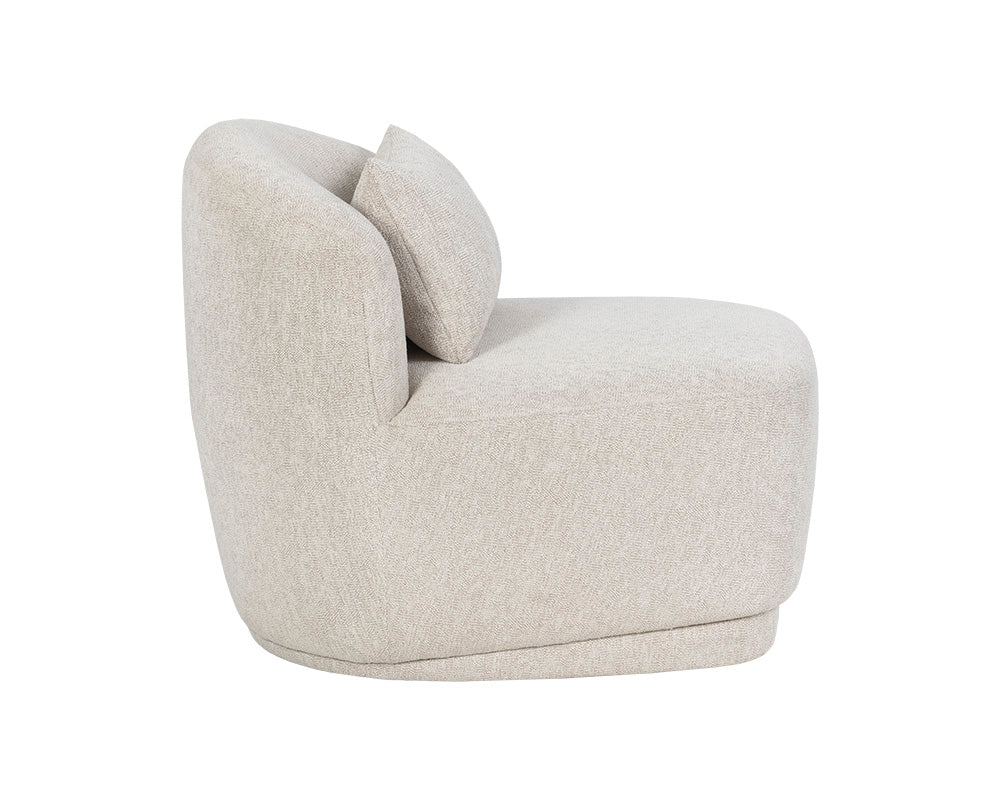 Soraya Swivel Armless Chair - Image 5