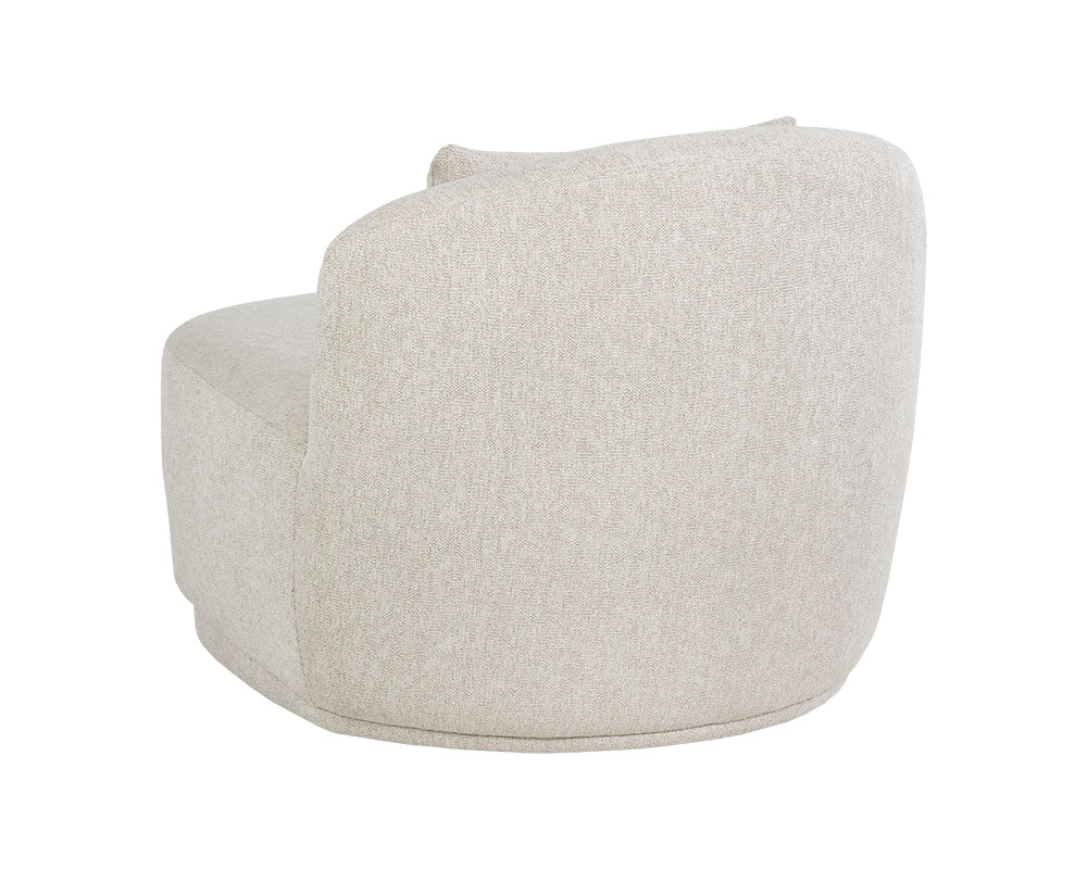 Soraya Swivel Armless Chair - Image 6