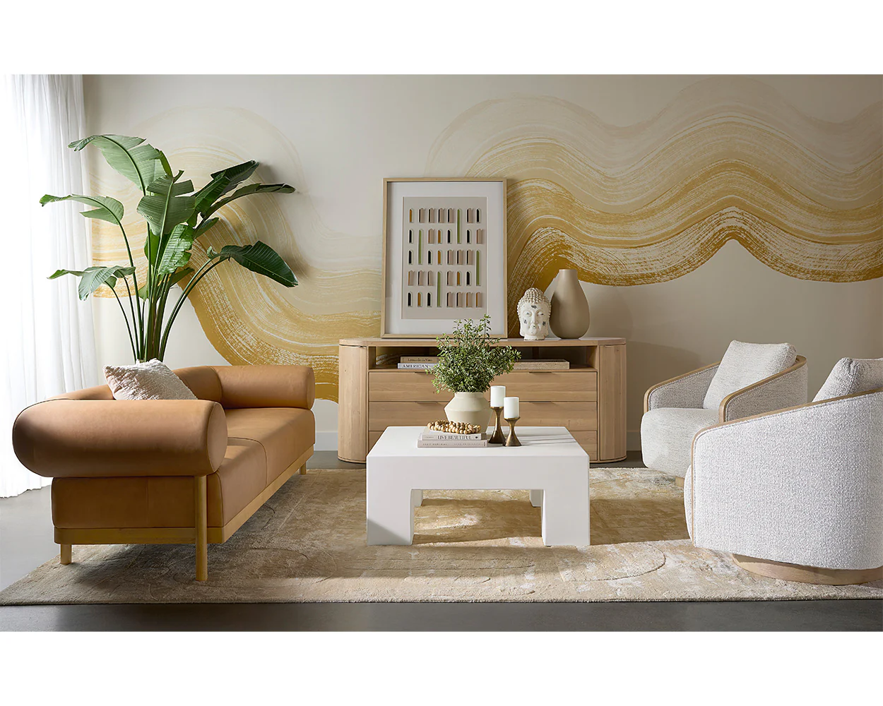 Tasia Swivel Lounge Chair - Image 3